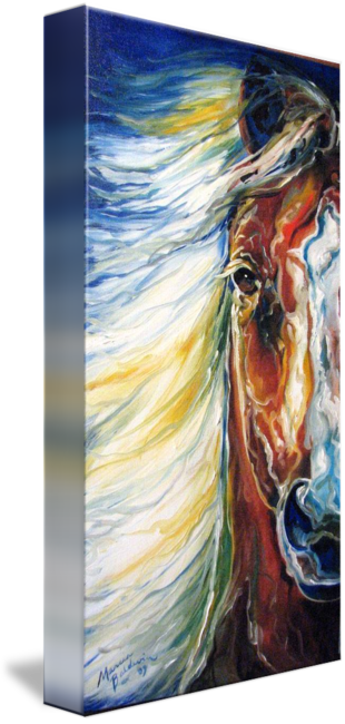 Composition Drawing Oil Painting - Gallery-wrapped Canvas Art Print 8 X 16 Entitled Bold (310x650), Png Download