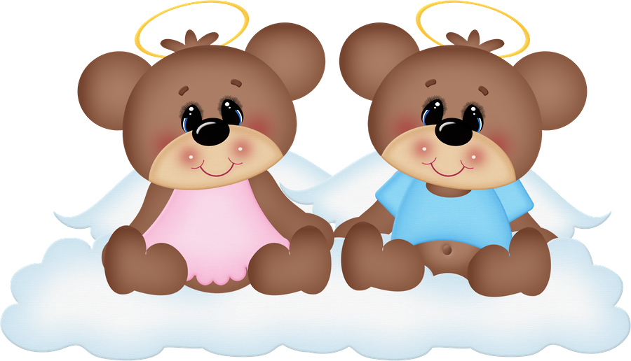 Ursinhos E Ursinhas - Ursinha E Ursinho Png (900x516), Png Download