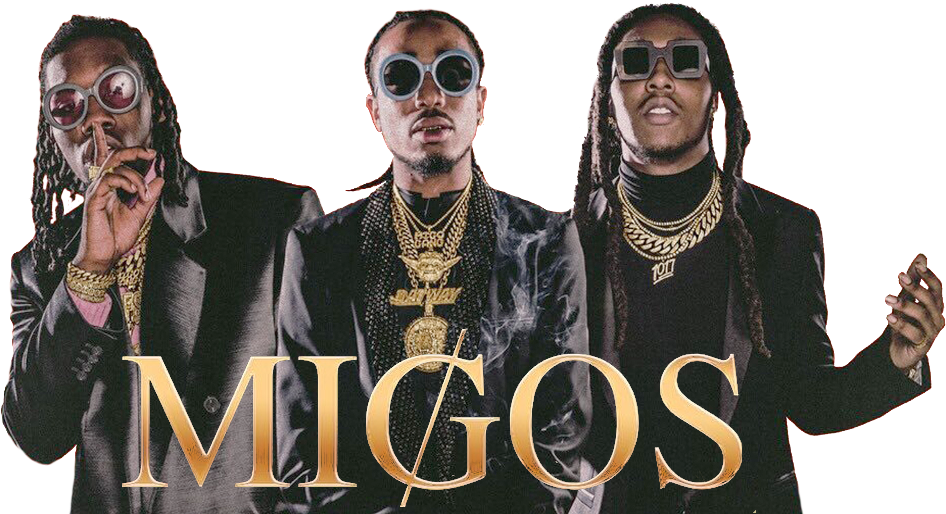 Clearart - Migos Walk It Talk It Ft Drake (1000x562), Png Download