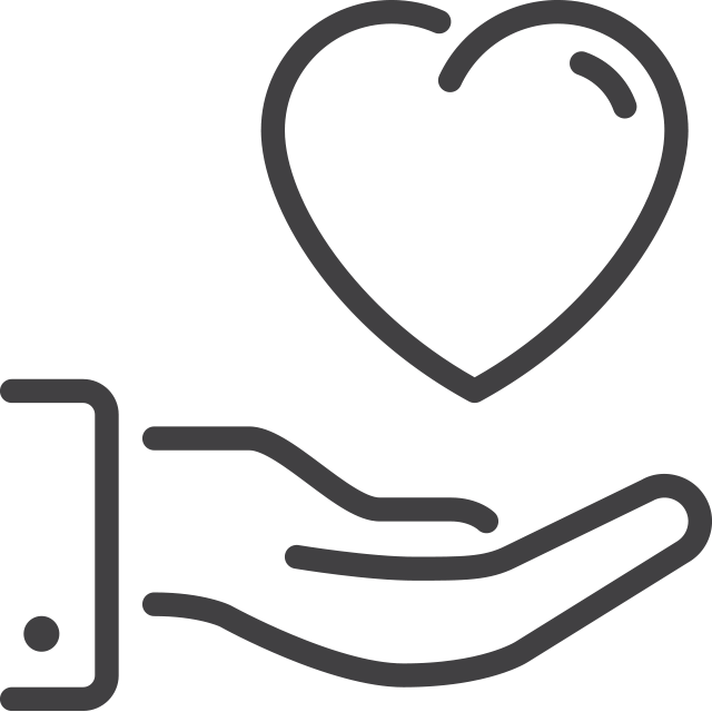 General Donation - Hand Money Free Icon (640x640), Png Download