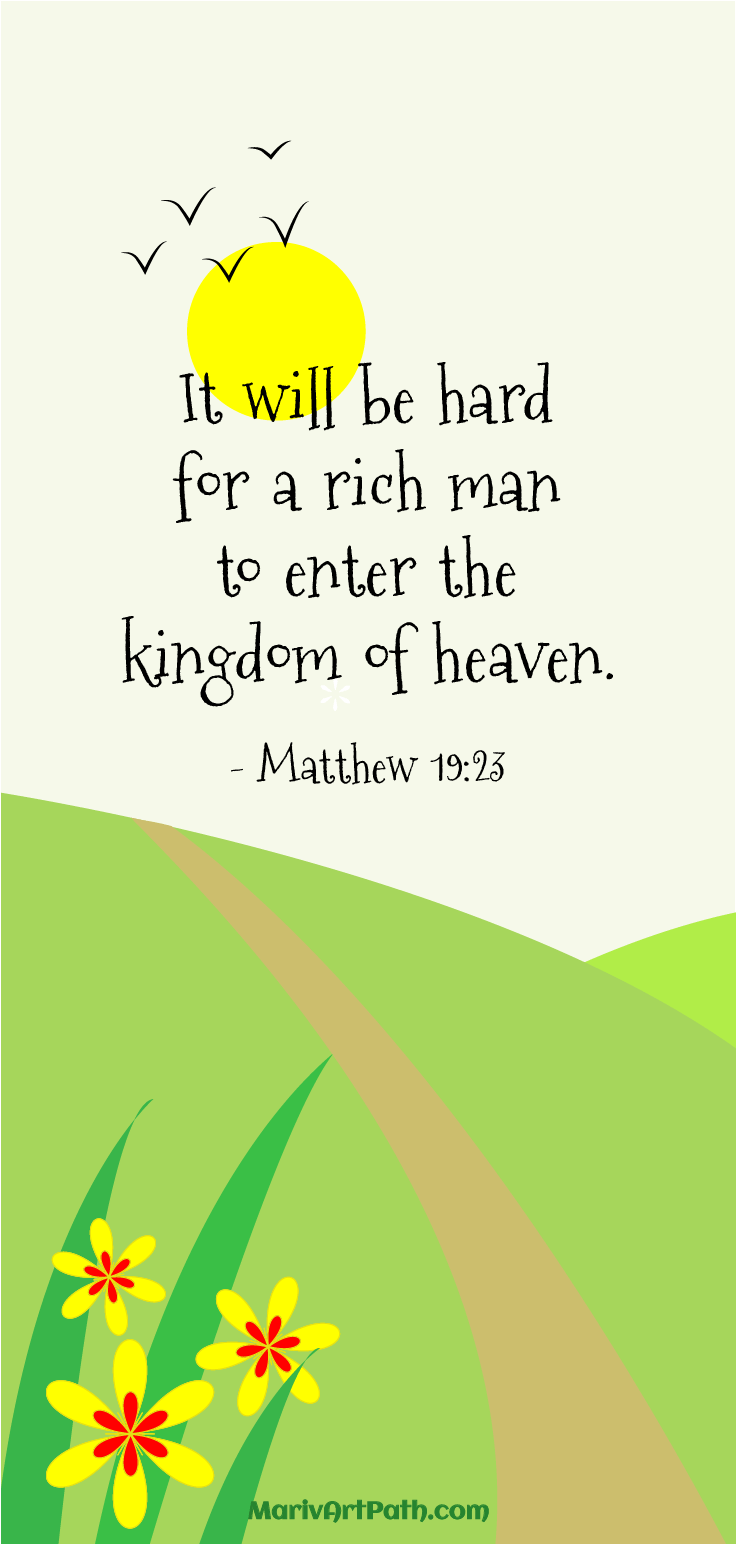 It Will Be Hard For A Rich Man To Enter The Kingdom - Man (962x1888), Png Download