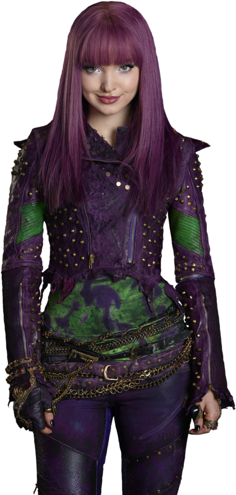 Disney Descendants Png Picture Transparent Download - Vestuarios De Mal Descendientes 2 (789x1012), Png Download