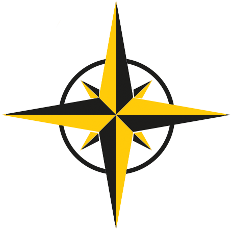 North Star Png Svg Royalty Free Library - North Star (455x453), Png Download