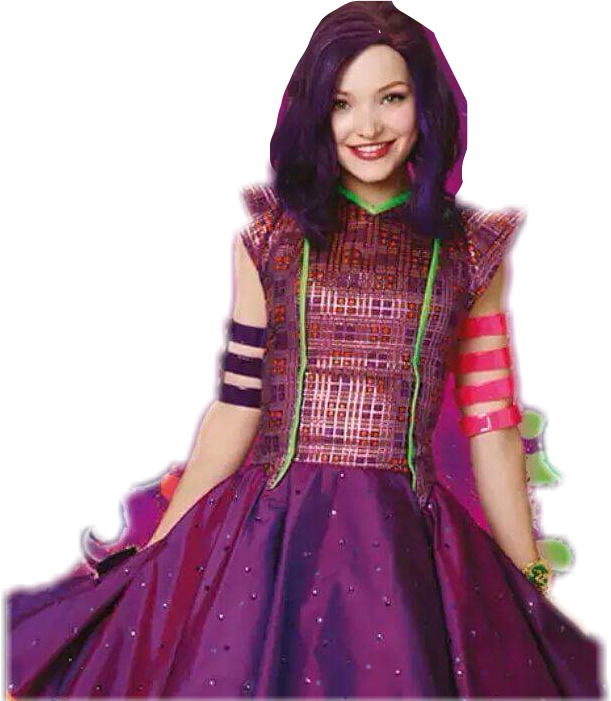 Mal Descendientes Descendants Wickedworld Villiankidsfr - Descendientes Png Mal (611x701), Png Download