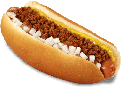 Pal's Sudden Service Hot Dog (409x312), Png Download