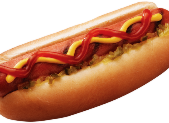 Hot Dog Clipart Transparent Background - Contenitori Per Hot Dog (640x480), Png Download