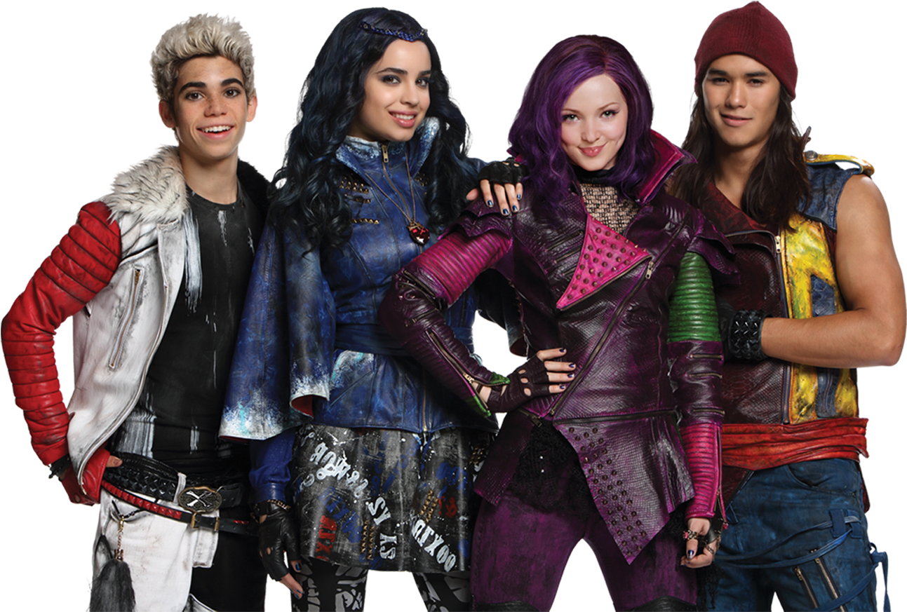 Disney Descendants Png - Descendants Party Invitations Printable Free (1328x894), Png Download