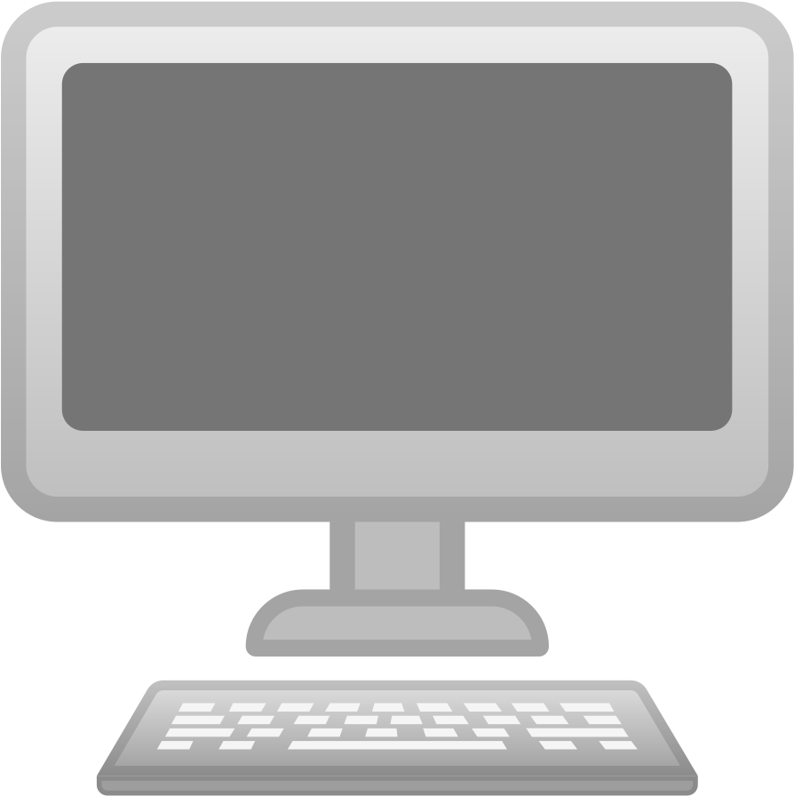 Download Svg Download Png - Ordenador Emoji (1024x1024), Png Download