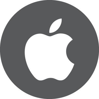 10 Apr 2015 - Round Apple Logo Png (384x384), Png Download