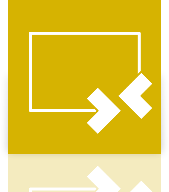 Desktop, Remote, Mirror Icon - Remote Desktop Icon (640x640), Png Download