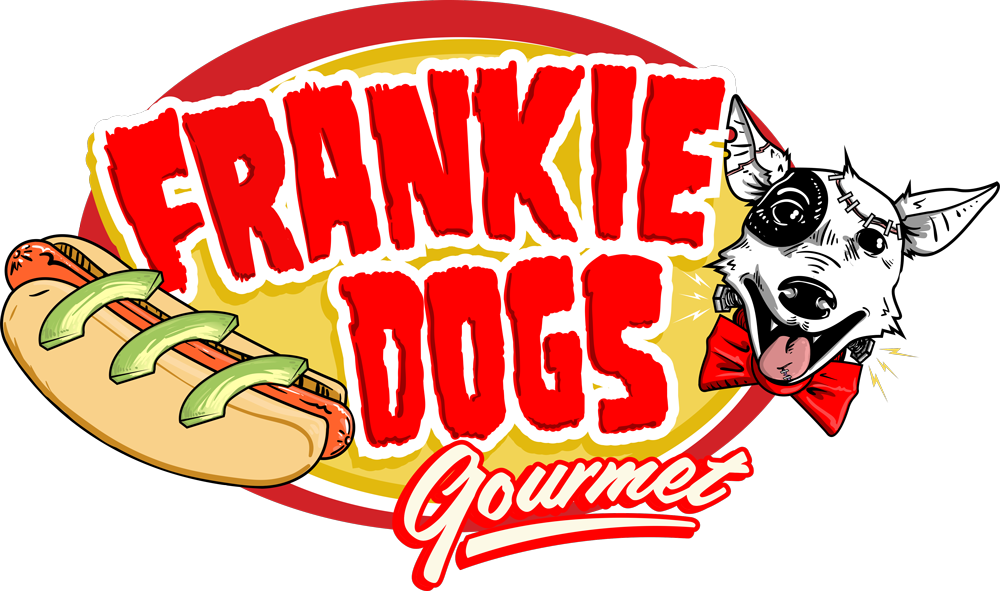 Frankie Dogs Main Logo - Hot Dog Cart (1000x591), Png Download