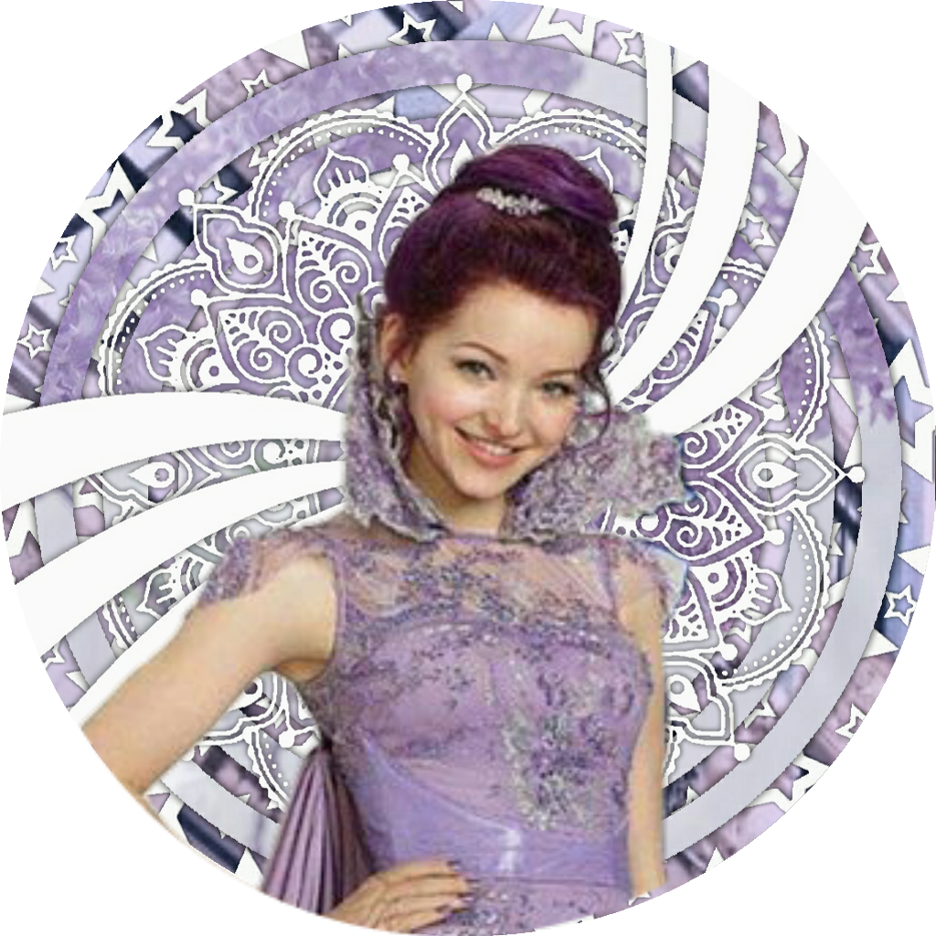 Icon Descendants Mal Descendentes Descendientes Purple - Icon Backgrounds For Edits (1024x1024), Png Download