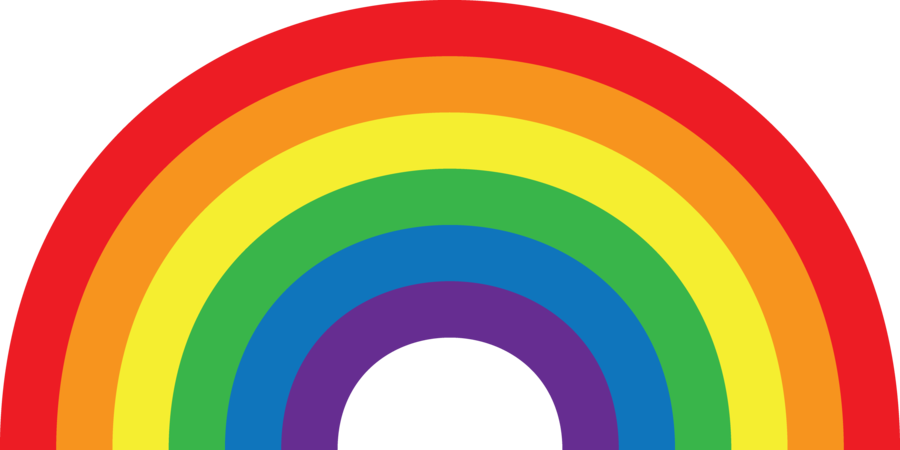 Arcoiris - Actual Colours Of The Rainbow (900x450), Png Download