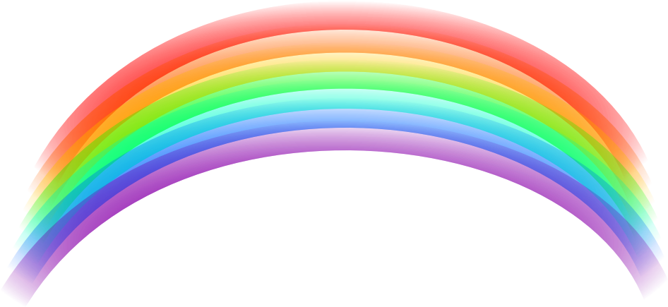 Arcoiris - Gif (1009x518), Png Download