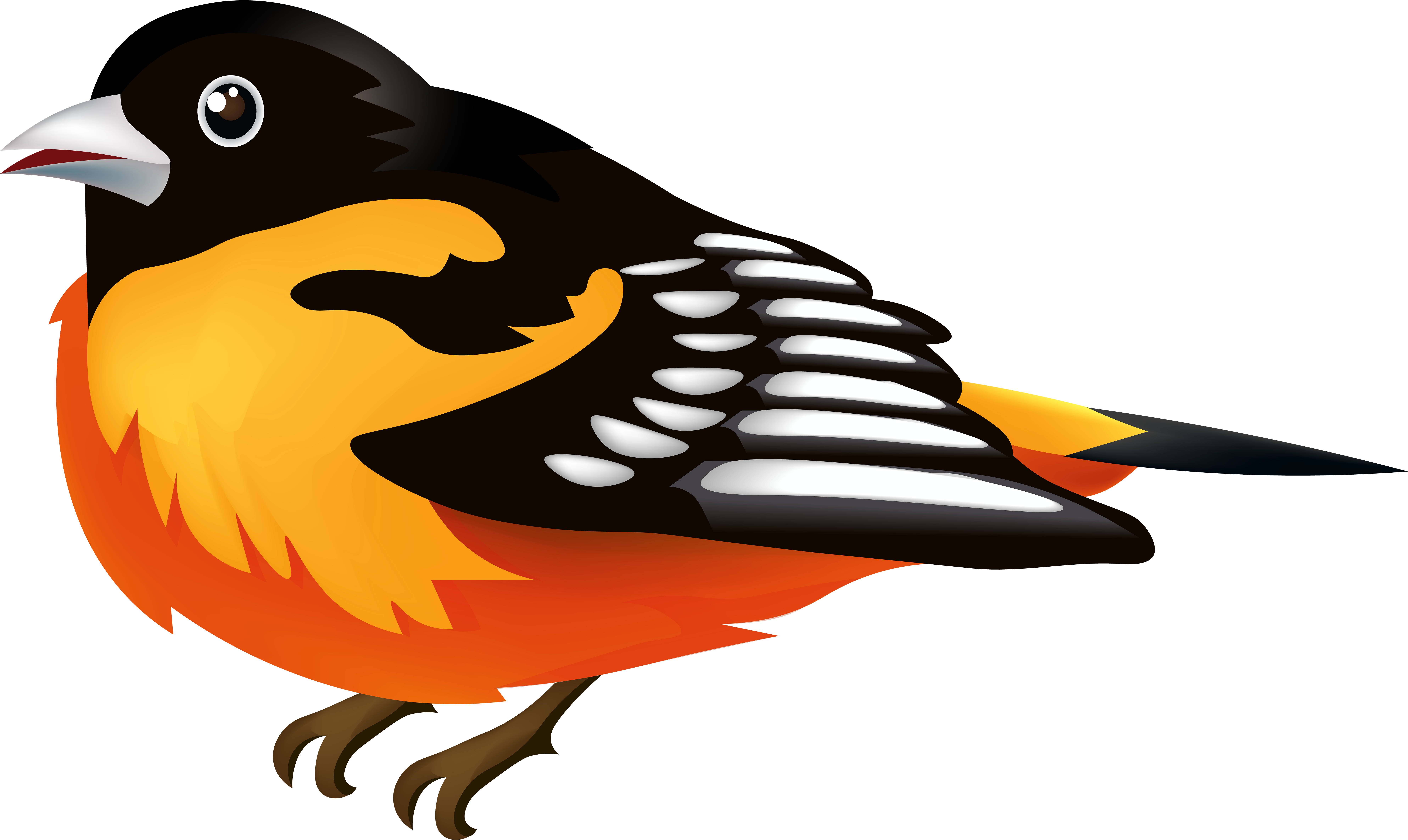 Bird Transparent Clip Artu200b Gallery Yopriceville - Bird (8000x4846), Png Download