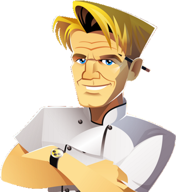 Design A - Restaurant Dash: Gordon Ramsay - Free Transparent PNG ...