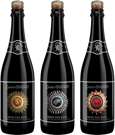 This Is A Beer That's Nine Percent Alcohol By Volume, - Ommegang Bend The Knee (500x573), Png Download