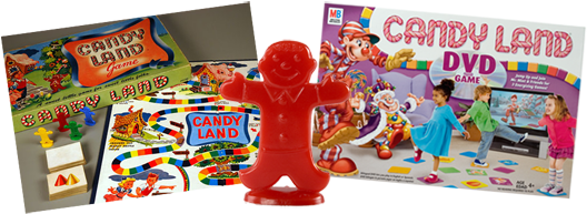 Candy Land Game Toy (600x221), Png Download