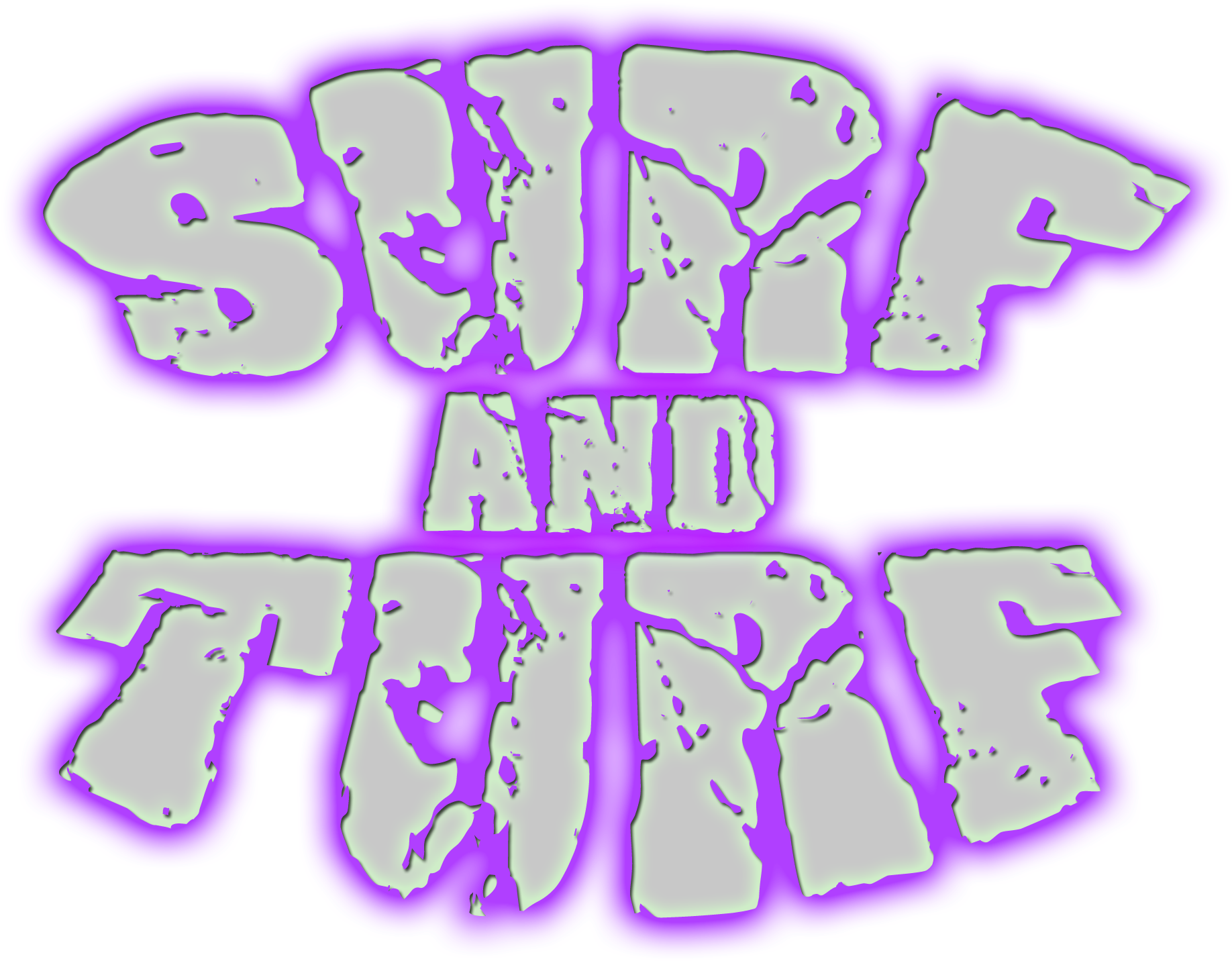 Surf And Turf Sign (2000x2000), Png Download