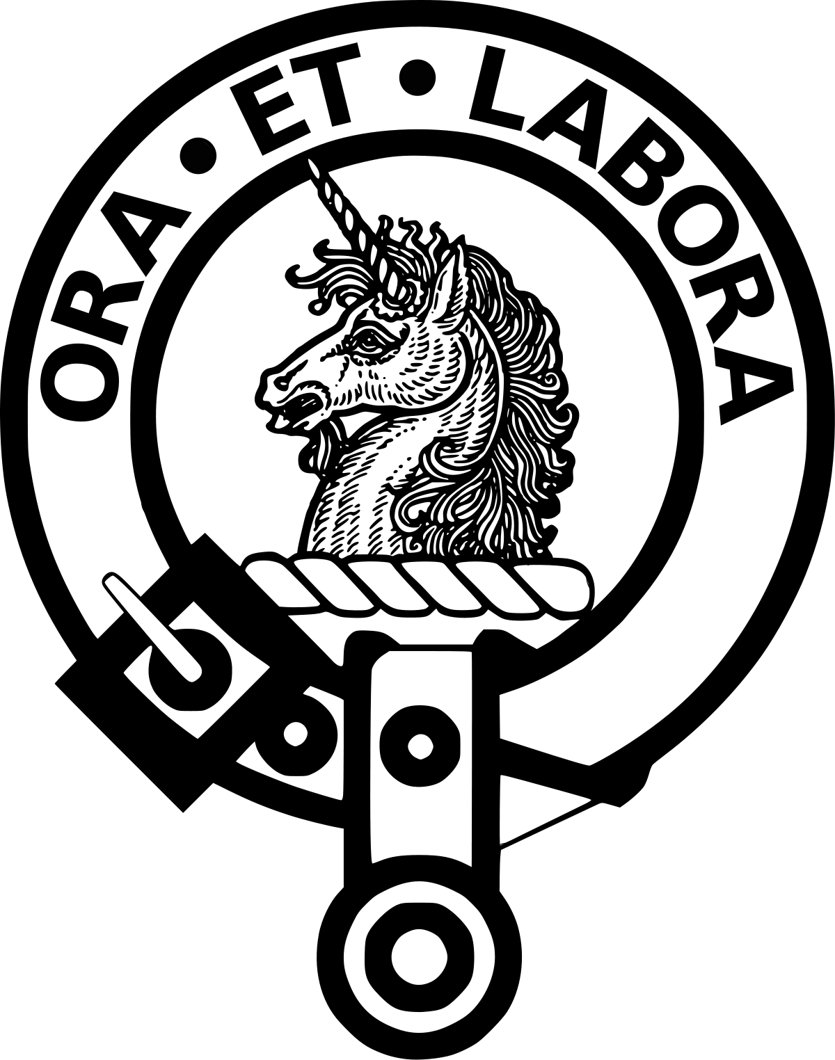 Ramsay Clan Crest (1200x1524), Png Download
