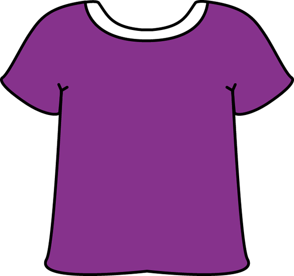 Mauve Clipart Mitten - Clothes Clipart (600x562), Png Download