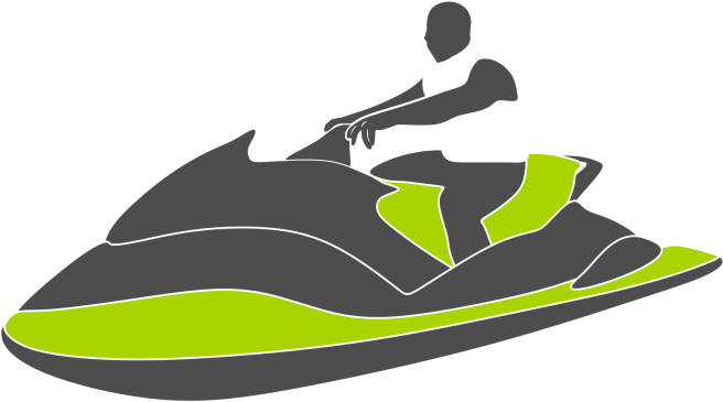 Jet Ski Vector Element - Vector Jet Ski (820x820), Png Download