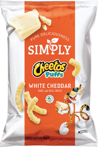 Cheetos White Cheddar (320x476), Png Download
