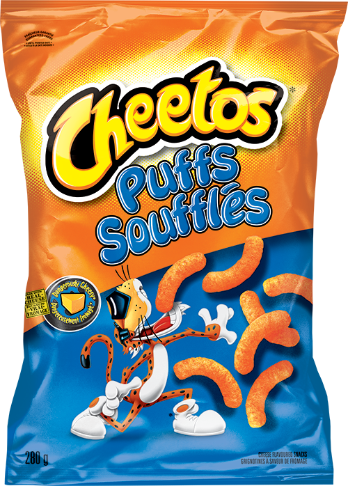 Cheetos® Puffs Cheese Flavoured Snacks - Cheetos Puffs Cheese Flavoured Snacks (500x698), Png Download