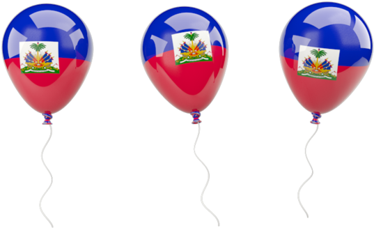 National Flag Of Haitian Flag Wallpaper Glossy Graphics - Trinidad And Tobago Balloon (640x480), Png Download