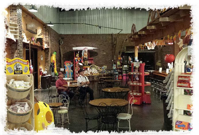 Header Candyland Cottage & Ice Cream Shoppe Ice Cream - Interior Design (693x470), Png Download