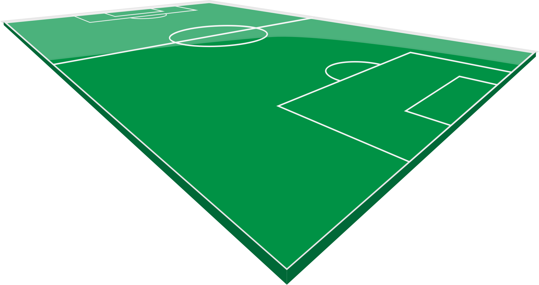 Input Example - Campo Da Calcio Stilizzato (606x321), Png Download
