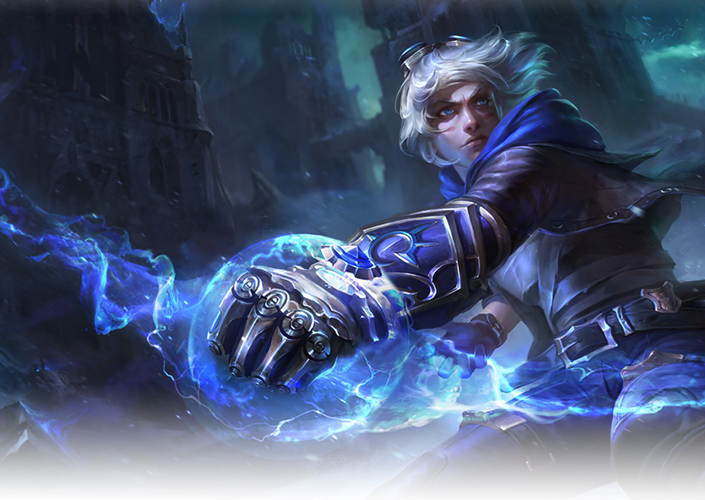 Ezreal Guide Ad] Cách Build Đồ Ezreal Xạ Thủ Đường - League Of Legends Frosted Ezreal (705x500), Png Download