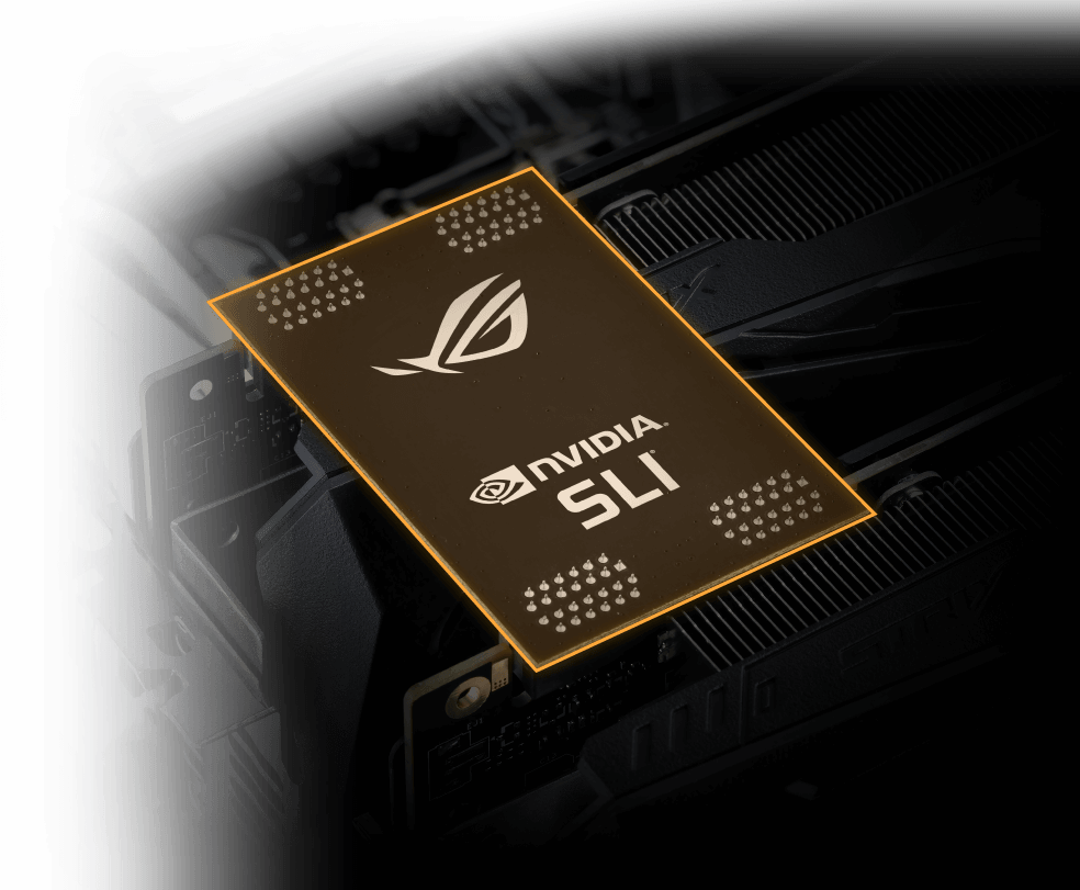 The Board Even Comes With The Asus Sli Hb Bridge, Making (984x811), Png Download