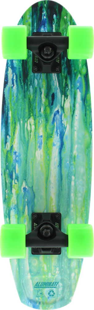 Aluminati Brophy Sunrise A Frame Ul Complete 7x24 - Skateboard (306x1000), Png Download