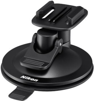 Nikon Keymission Aa-11 Suction Cup Mount - Action Cam Car Mount (480x408), Png Download