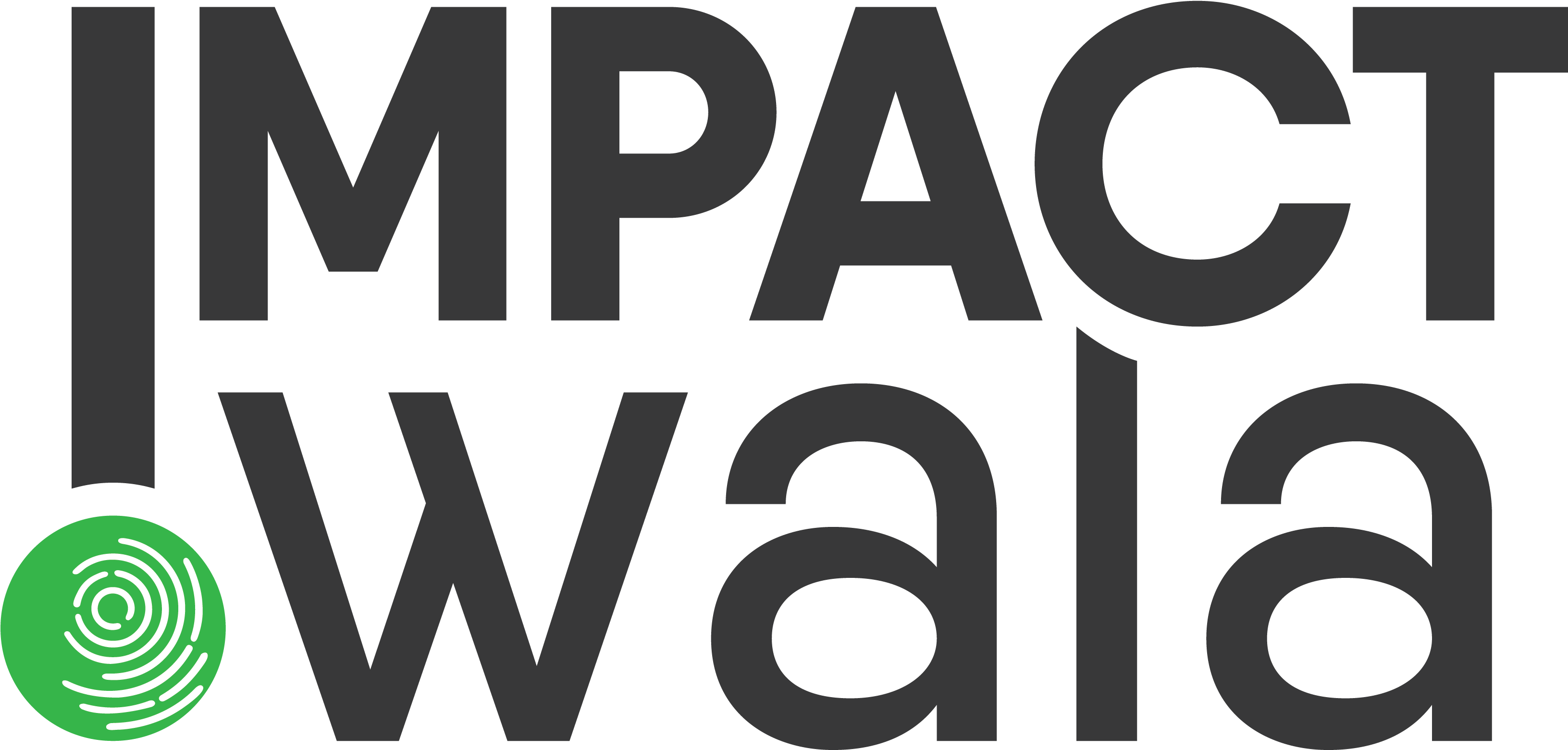 Impact Logo - Vegan Impact (3508x1700), Png Download