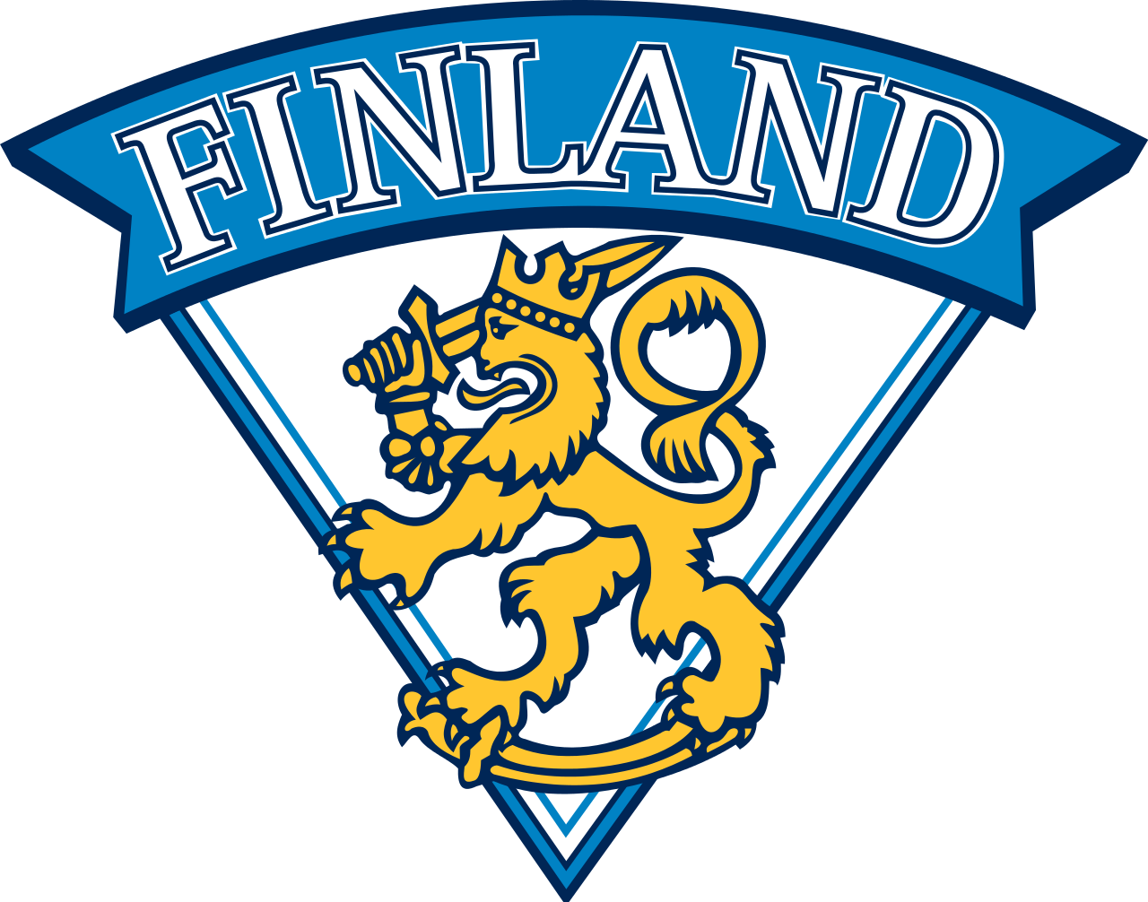 Swedish Hockey League Logos - Finnish National Men's Ice Hockey Team (1280x1006), Png Download