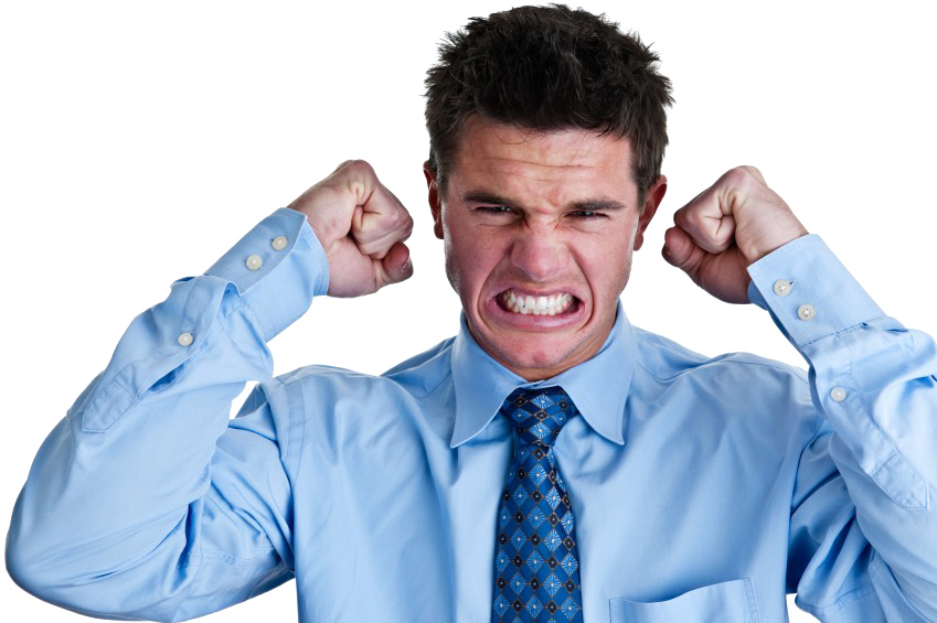 Angry Person Png Photo - Angry Person Png Transparent (849x565), Png Download