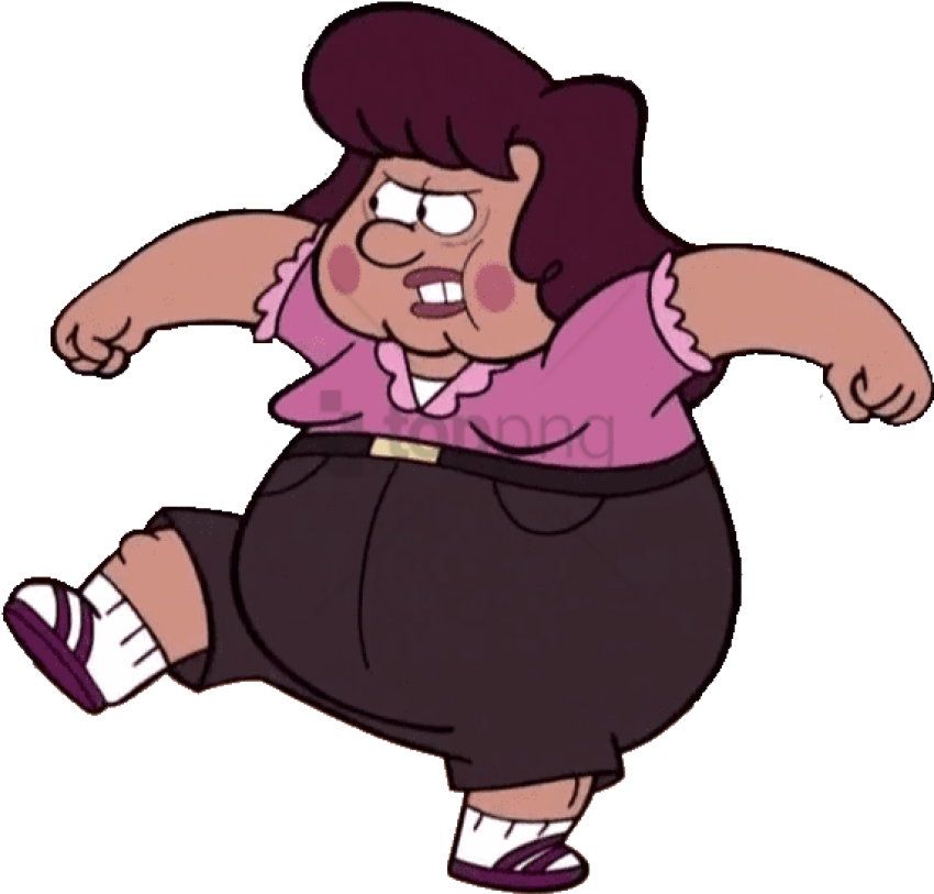 Angry Woman Appearance - Angry Woman Cartoon Png (583x553), Png Download