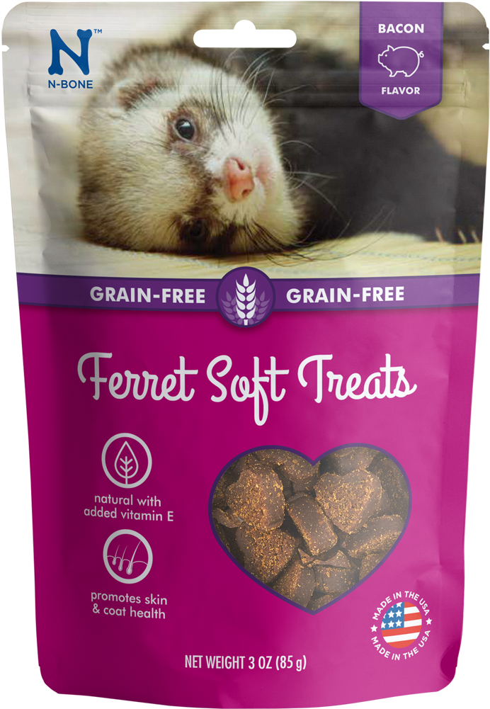 N-bone® Ferret Soft Treats In Bacon - N-bone 67520142 3 Oz Soft Ferret Bacon Treats (1000x1000), Png Download