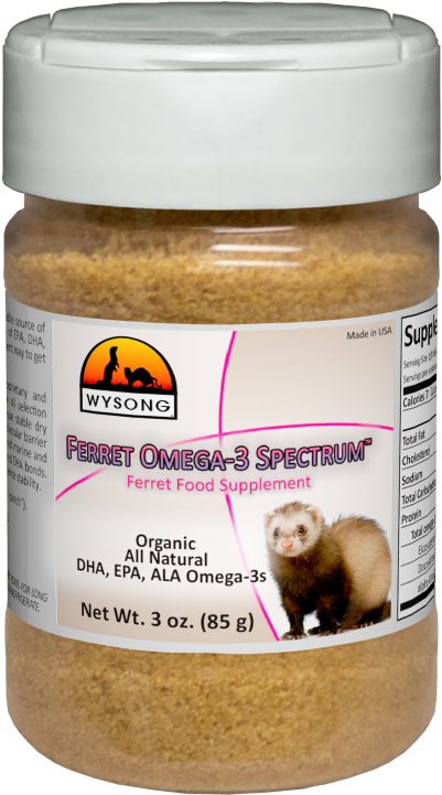 Ferret Omega-3 Spectrum 3 Oz - Wysong Ferret Omega-3 Spectrum Ferret Food Supplement (720x720), Png Download