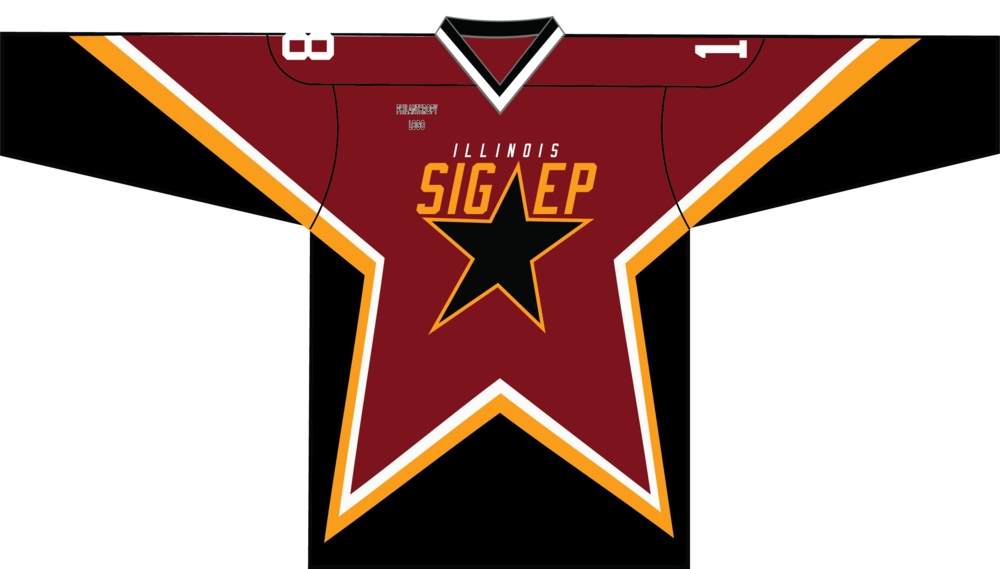 Illinois Sig Ep Hockey - Ice Hockey (1000x569), Png Download