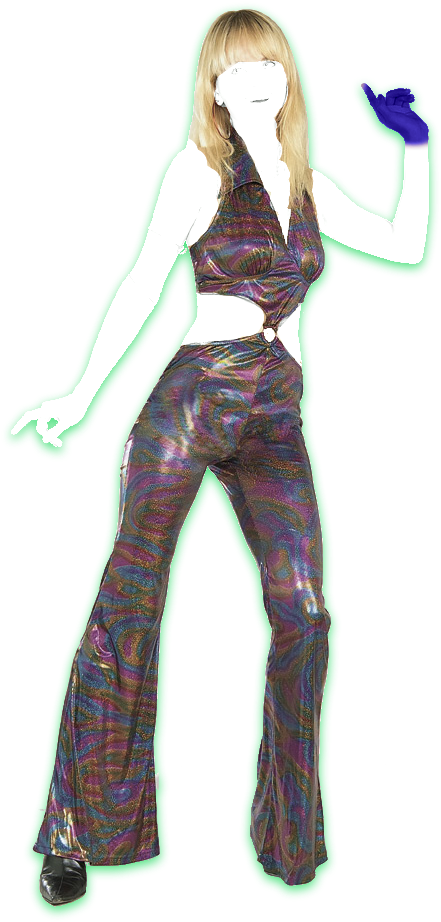 Disco Dancer Woman 082686168601 - Transparent Disco Dancer Png (963x963), Png Download