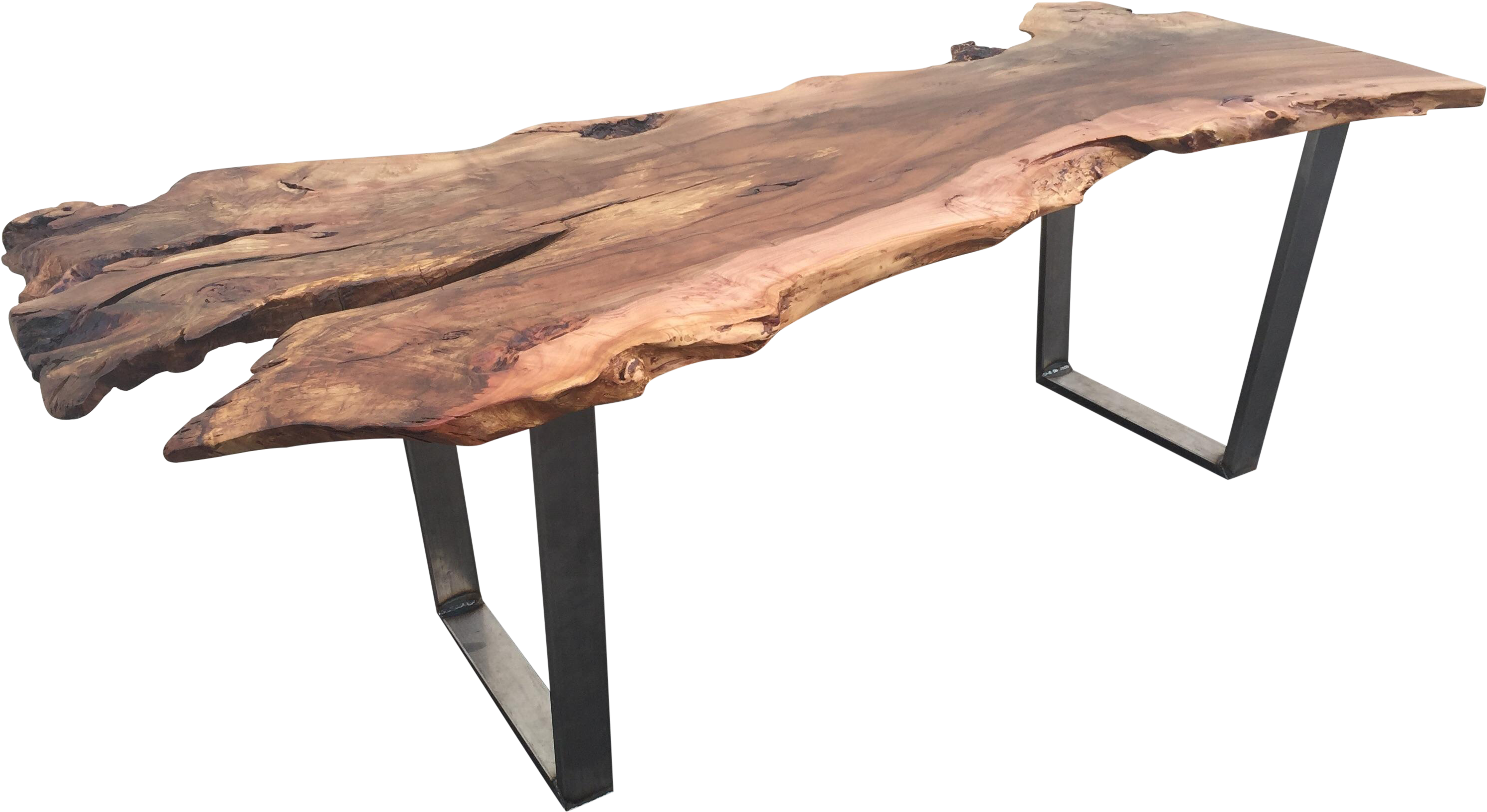 Full Size Of Live Edge Solid Slab Cottonwood Desk Live - Cottonwood Live Slab (3264x2444), Png Download