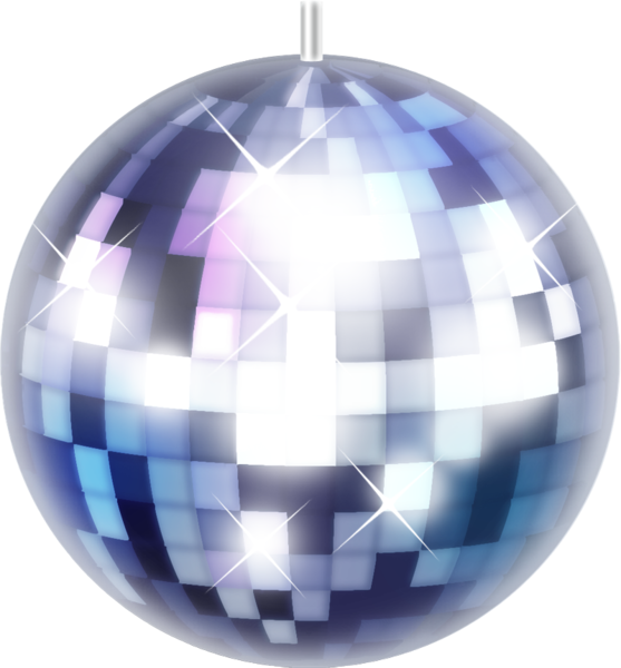 Bola De Disco - Disco Ball Gif Transparent (557x600), Png Download