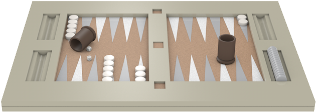 Tabletop Backgammon - Plywood (1000x1000), Png Download