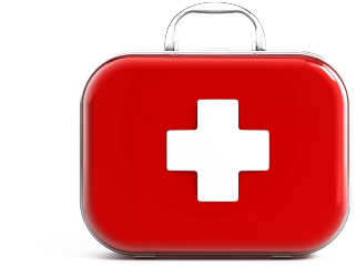 Png Black And White Stock First Aid Kit Clipart Medicine - World First Aid Day 2014 (400x300), Png Download