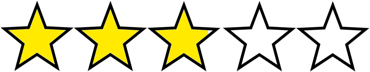 Stars Review Bridge Constructor - Transparent Rating Stars (1280x720), Png Download