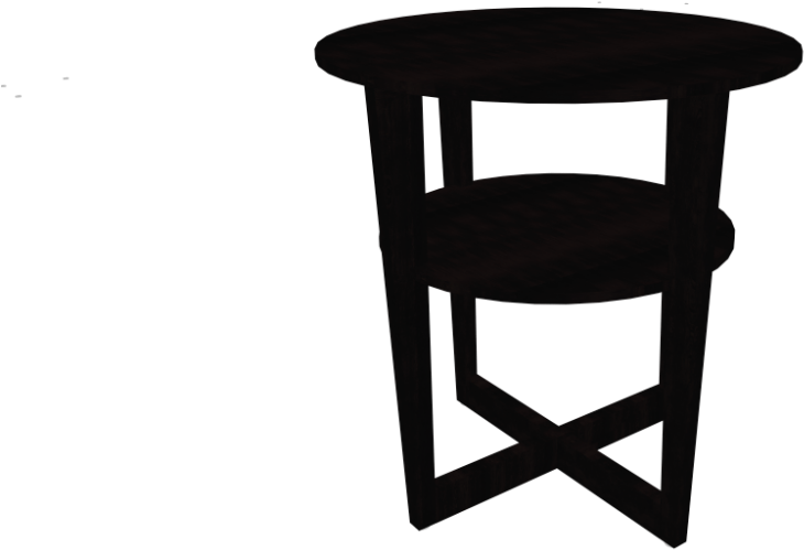 Black Side Table Ikea 8ott5eyq - Table (1000x1000), Png Download