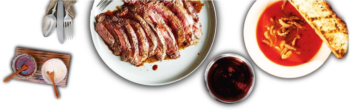 Food Table Top View Png (1300x375), Png Download